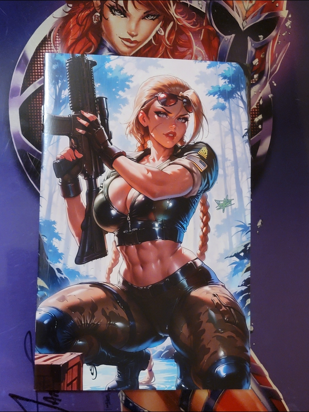 Artist Alley Multiverse Saga Street Fighter Cammy Sweet/Nice By Dhaxina 🌋🚢🌋